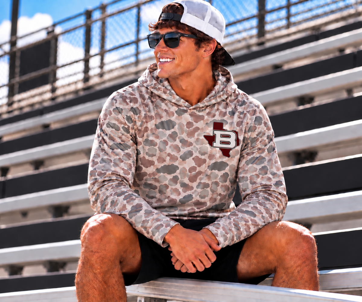 PREORDER | Pocket Bridgeport Deer Camo Performance Hoodie