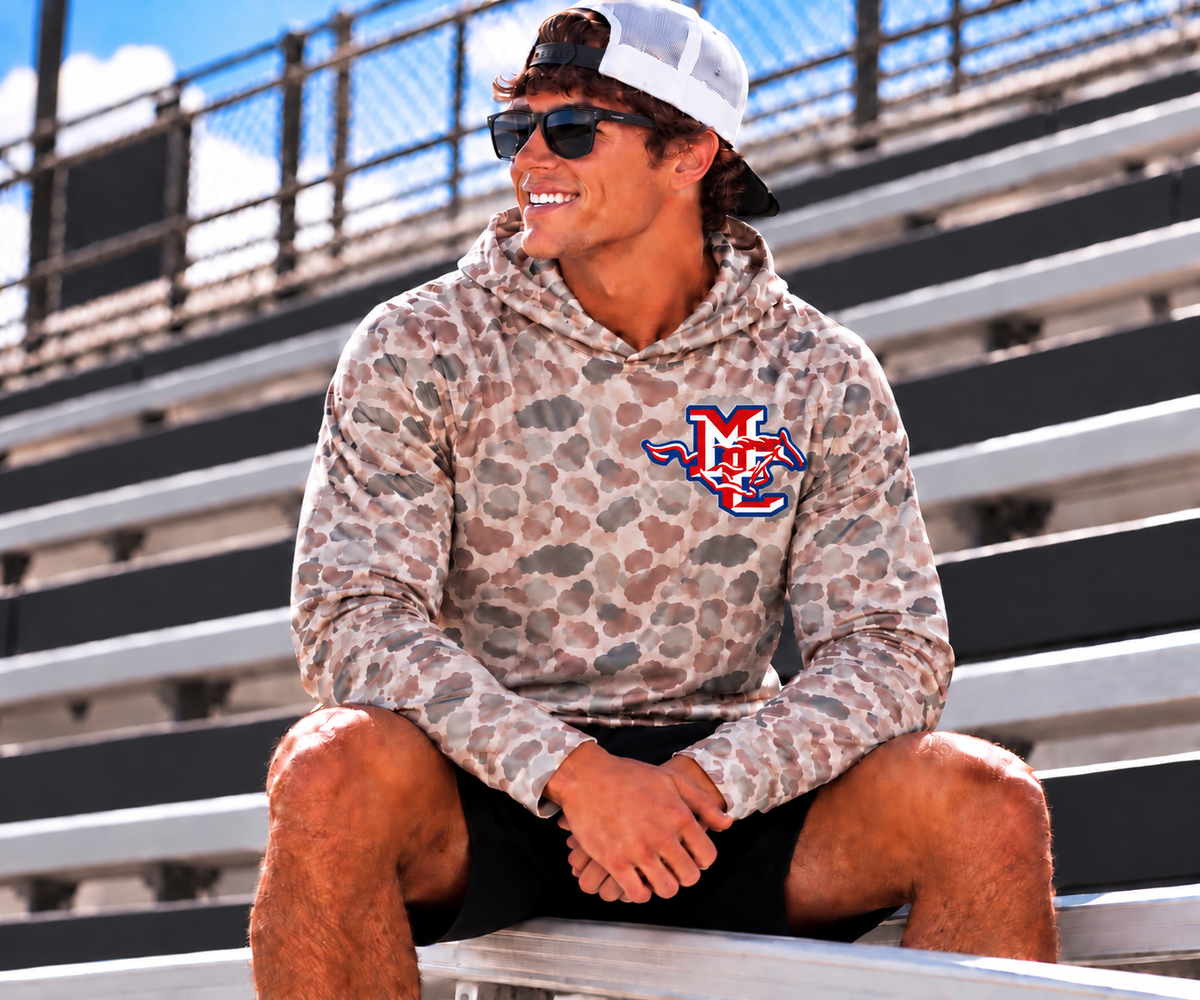 PREORDER | Pocket Midland Christian Deer Camo Performance Hoodie