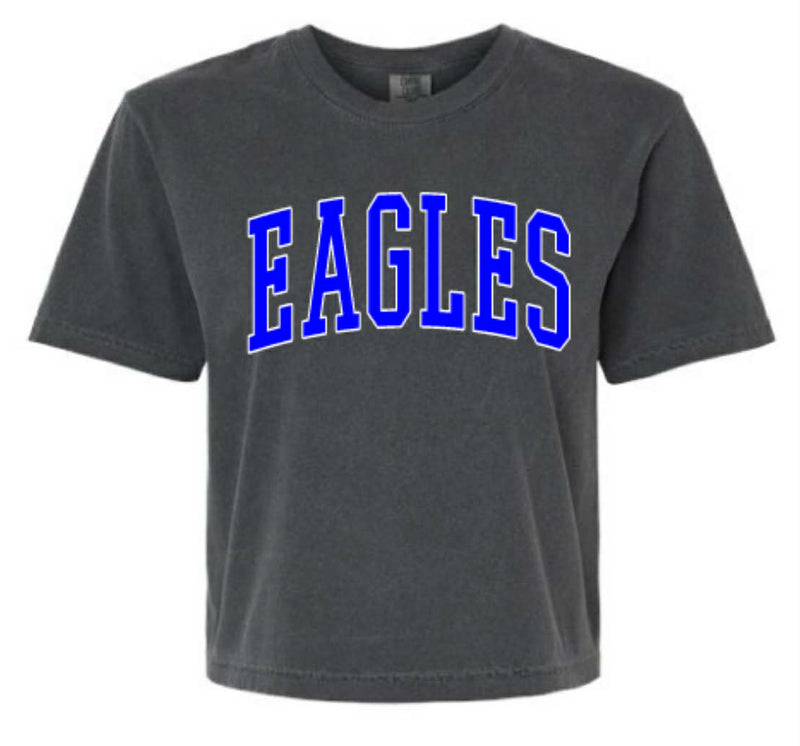 Blue Eagles Boxy Short Sleeve Tee