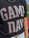 Sync Logic - Checkered Game Day Custom Tee