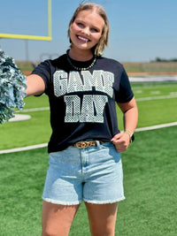Sync Logic - Checkered Game Day Custom Tee