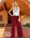 Macy Wide-Leg Palazzo Pant