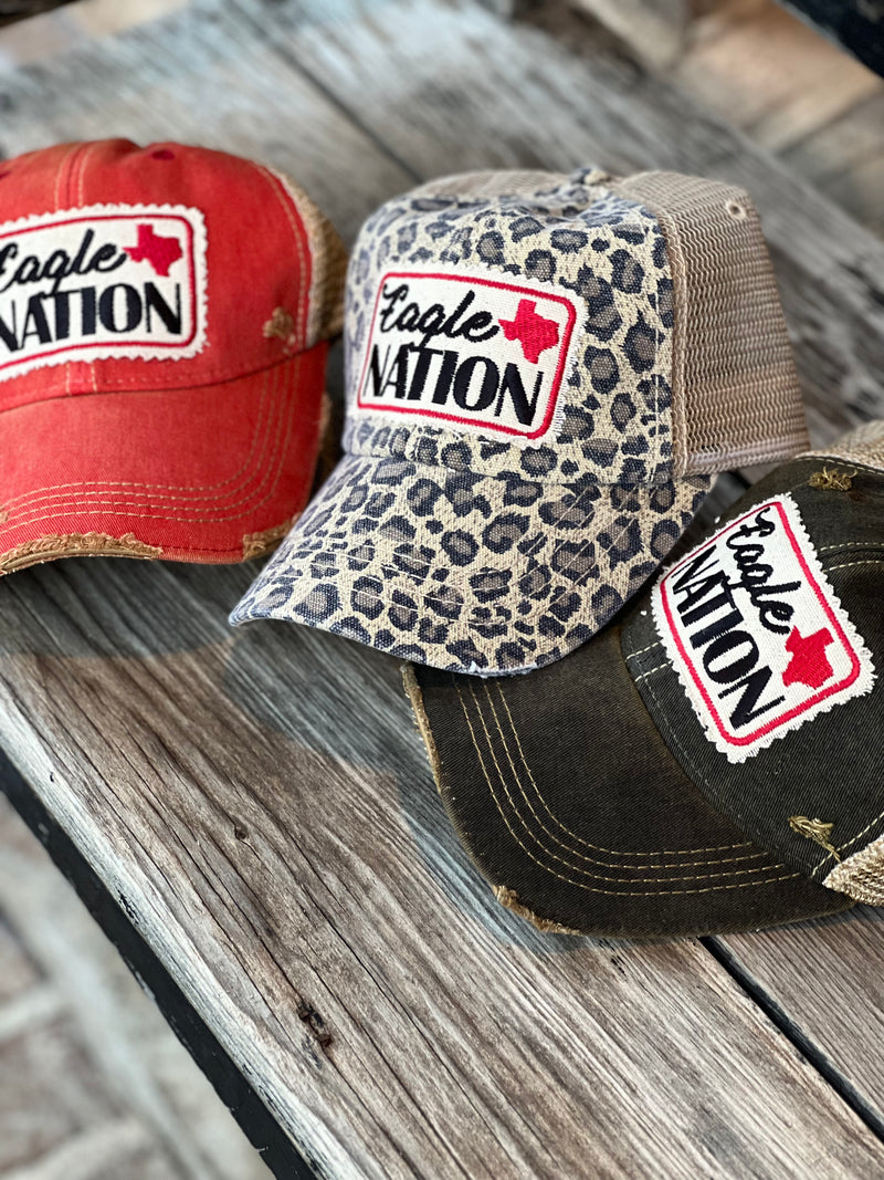 Eagle Nation Patch Hats