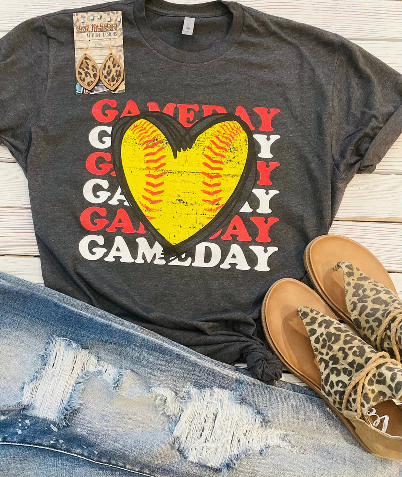 Laces Game Day Softball Tee
