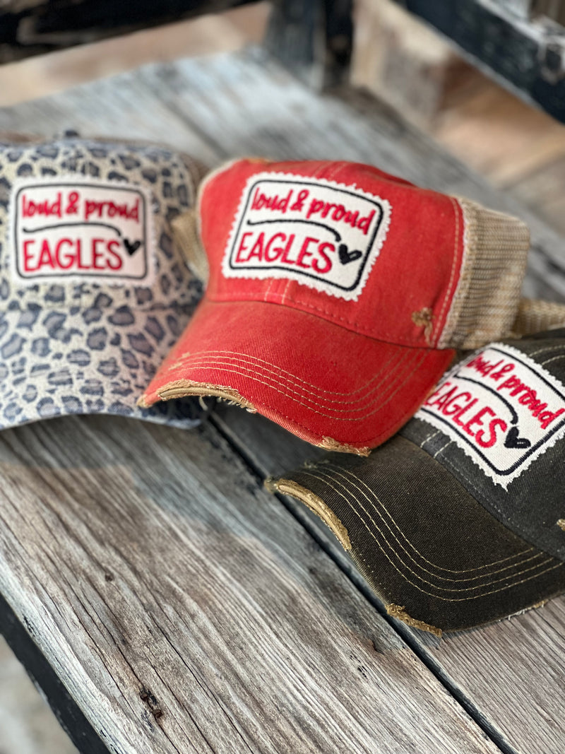 Loud & Proud Eagles Patch Hats